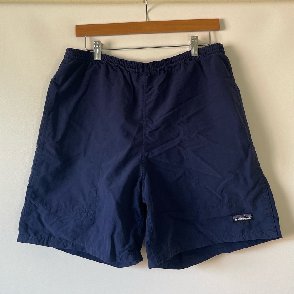 Patagonia baggies navy blue shorts